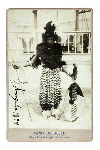 Prince Lobengula, England, 1899 by British Photographer